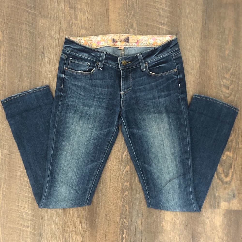 Paige Skyline Straight Leg Jeans - 26